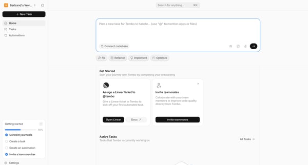 Dashboard — Tembo from Tembo