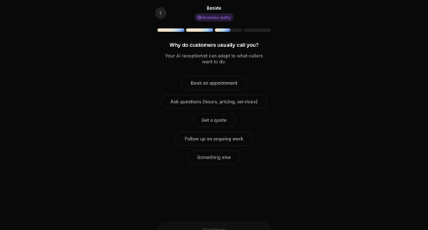 Beside | Join - Beside screen
