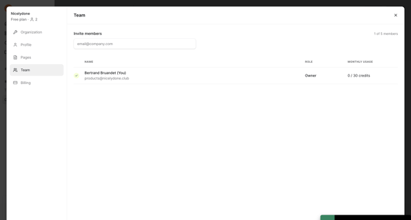 SaaS Web App Comparison Nicelydone | Mutiny from Mutinyhq