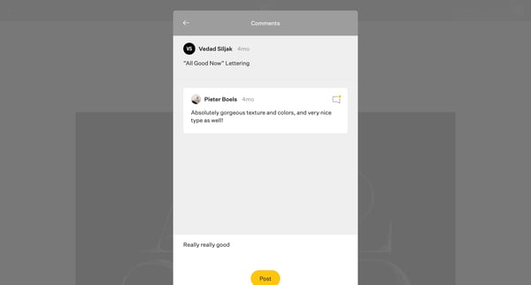 Vedad Siljak - Explore screen