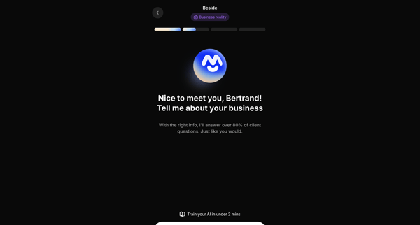 Beside | Join - Beside screen