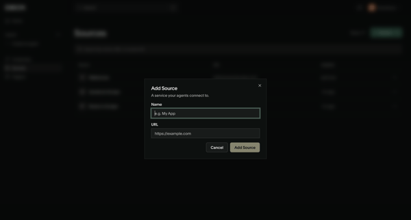 Deck Console screen