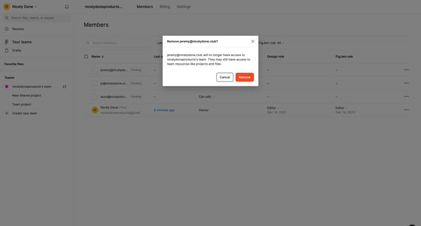 nicelydoneproductss team Admin Console – Figma from Figma