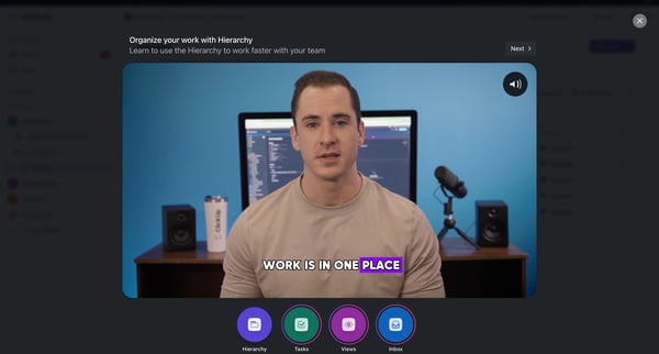 All Folders | Nicelydone Workspace 01 Overview screen