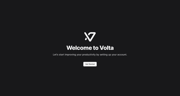 Supercharged GitHub Experience · Volta screen