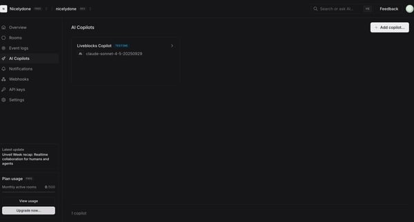 nicelydone (Development) | AI Copilots screen