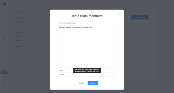 Productboard screen