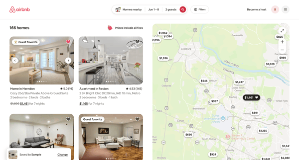 Airbnb | Vacation rentals, cabins, beach houses, & more screen