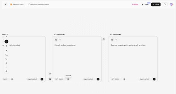 Nicelydone Social Variations - Spaces | Magnific AI screen