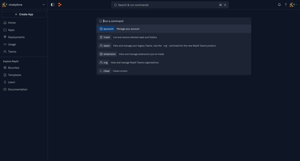 CLI - Replit from Replit