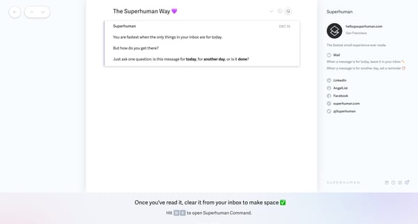 The Superhuman Way | • demo@superhuman.com from Superhuman