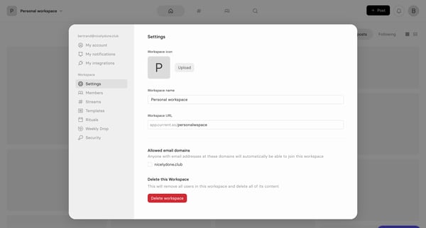 Current — Feed from Current