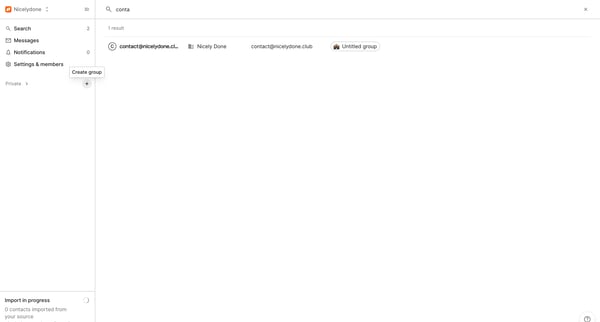 folk - app screen