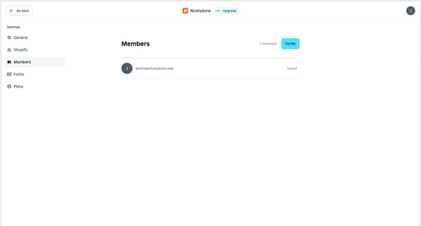 Members | Nicelydone screen