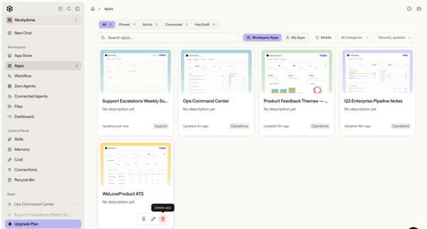 Zaro - The Context Layer for Enterprise AI screen