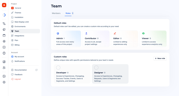 Team · Jimo screen