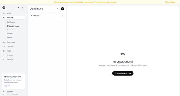 Checkout Links | Nicelydone | Polar screen