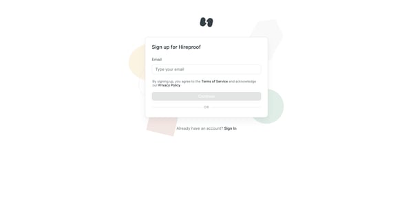 Hireproof screen