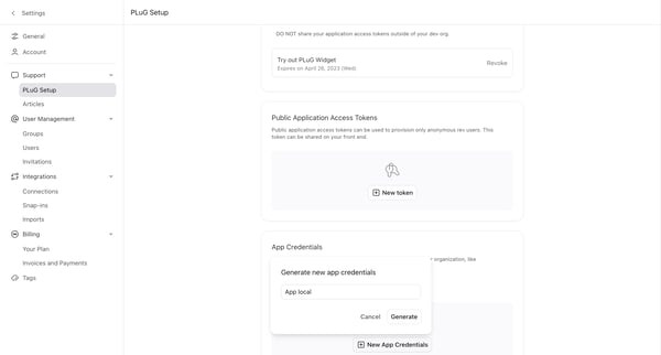 DevRev screen