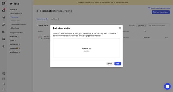 Teammates | Nicelydone  Intercom from Intercom