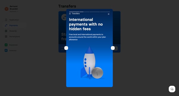 Revolut Business screen