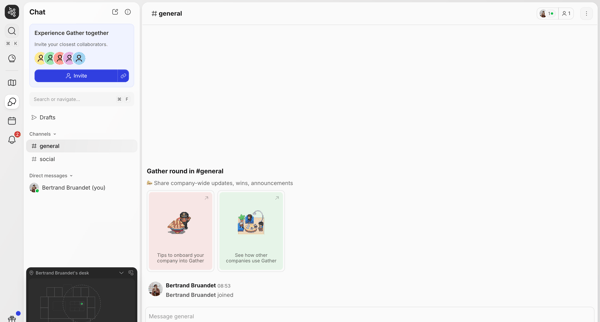 Nicelydone | Gather screen