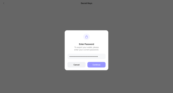 Aave Account screen