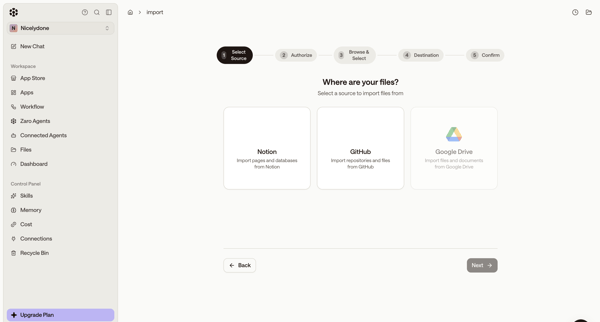 Zaro - The Context Layer for Enterprise AI screen