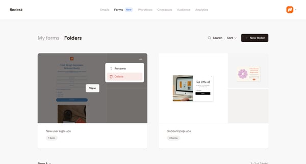 Folders | Flodesk from Flodesk