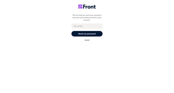 Front screen