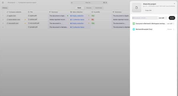 V7 Go screen