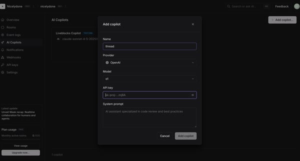 nicelydone (Development) | AI Copilots screen