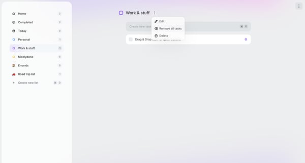 Dona - Work | stuff screen