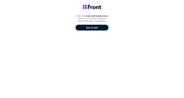 Front screen