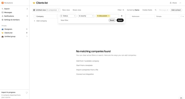 folk - app screen