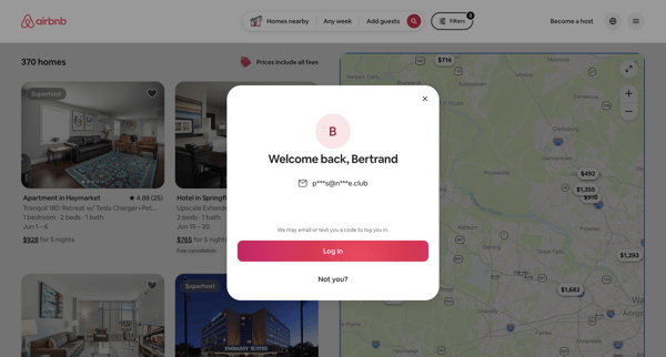 Airbnb | Vacation rentals, cabins, beach houses, & more screen