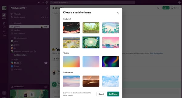general Channel - Nicelydone 01 - Slack from Slack