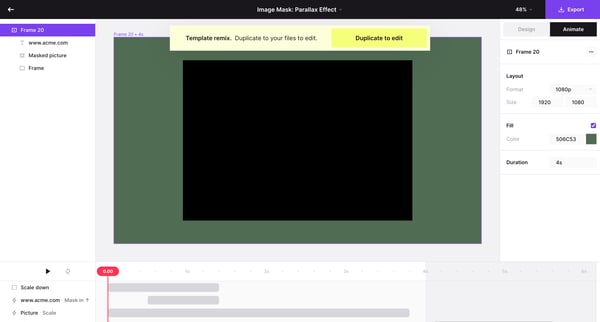 Image Mask Parallax Effect · Jitter from Jitter