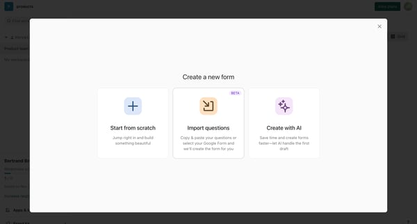 Typeform - Workspaces from Typeform