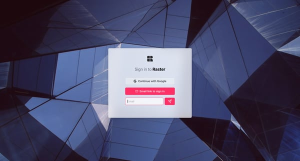 Raster screen