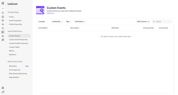 Mixpanel - Product Analytics screen