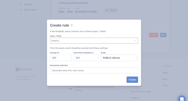 demo-difficult-cherrim Cache Rules – GraphCDN screen