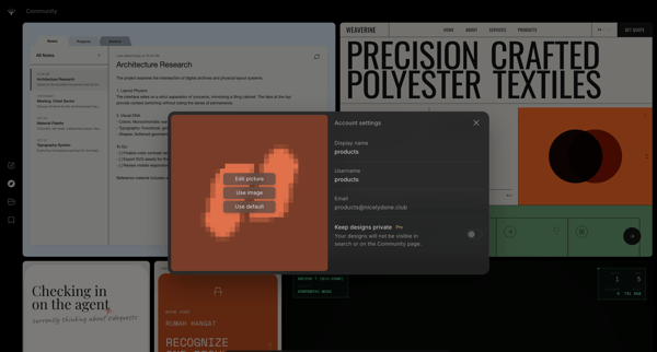 Variant – Endless designs for your ideas, just scroll screen