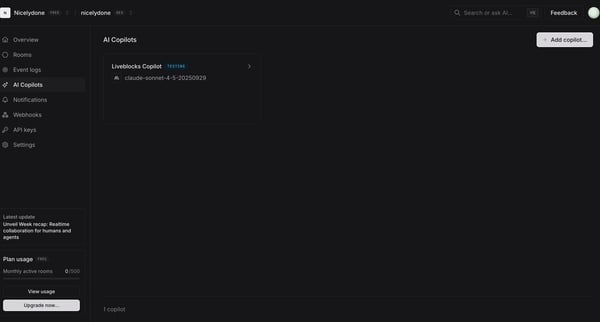 nicelydone (Development) | AI Copilots screen