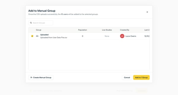 Sprig | User Insights Platform for Teams Building Better Product E screen