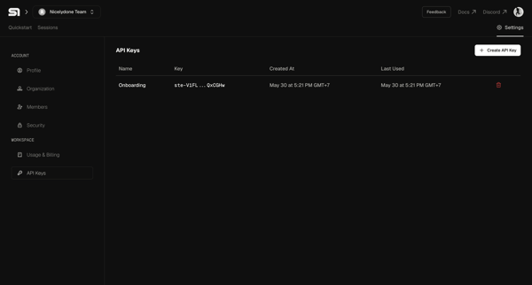 Steel | Open-source Headless Browser API screen