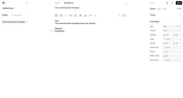 Untitled Loop screen