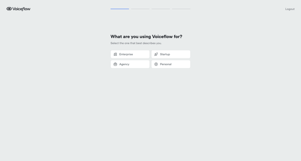 Voiceflow | Creator screen