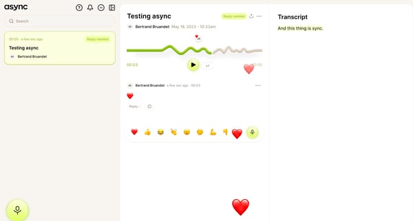 Async | Testing async - Bertrand Bruandet screen