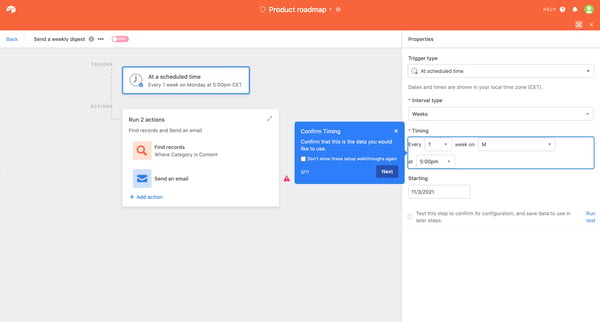 Product roadmap Features - Airtable from Airtable